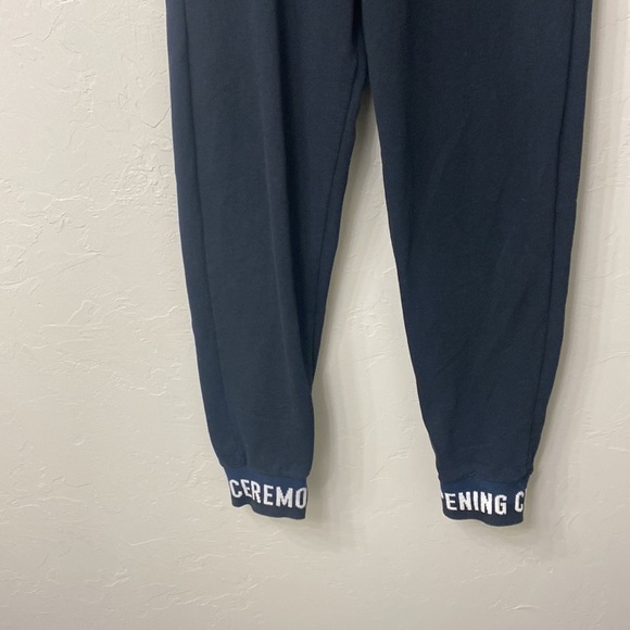 Opening Ceremony Roll down waistband spell out joggers size small.Black - Picture 3 of 12